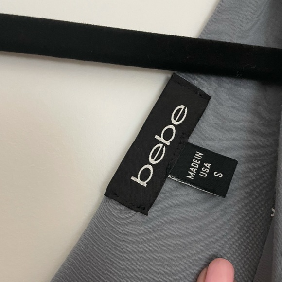 Silver sequin mini dress by Bebe size S - Picture 4 of 4